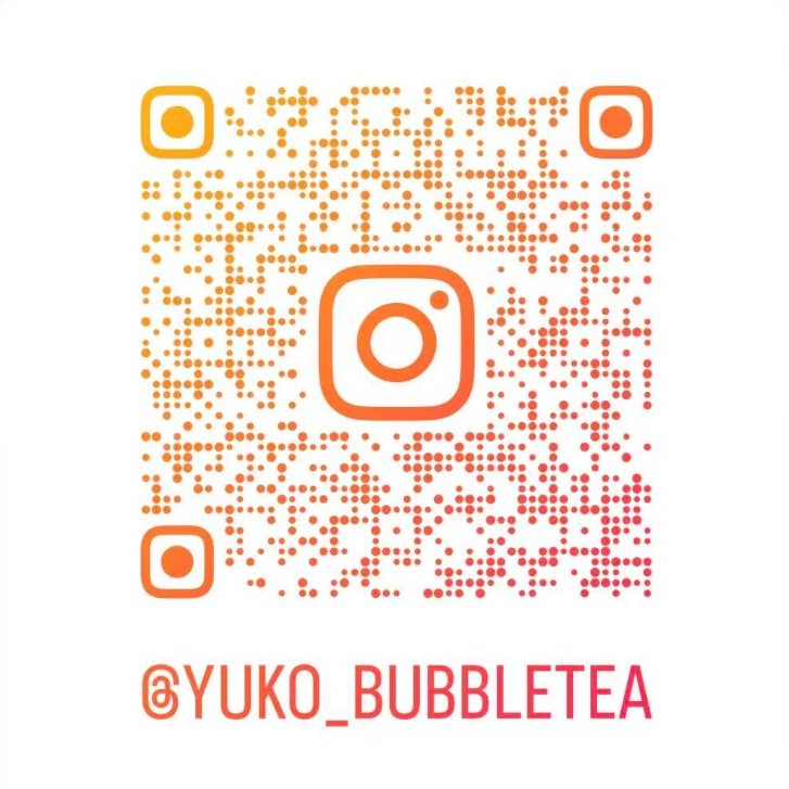 Instagram QR koda za @yuko_bubbletea